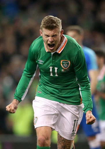 james mclean playing for Rep of Ireland