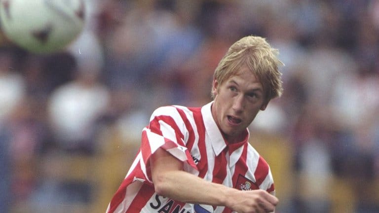 Graham Potter in his playing days for southampton