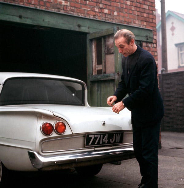 stanley matthews stoke city with his new car
