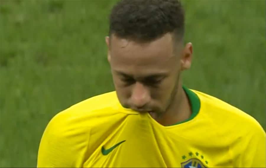 Neymar at world cup 2018