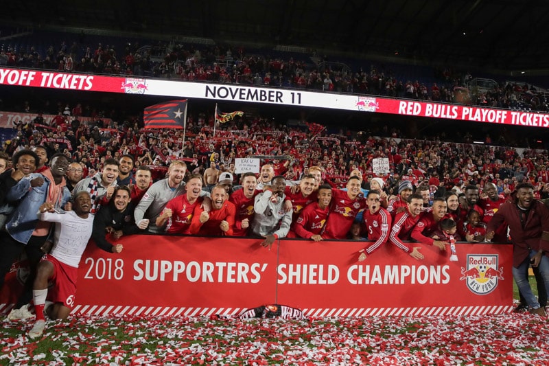 New York Red Bulls win Supporters Shield 2018