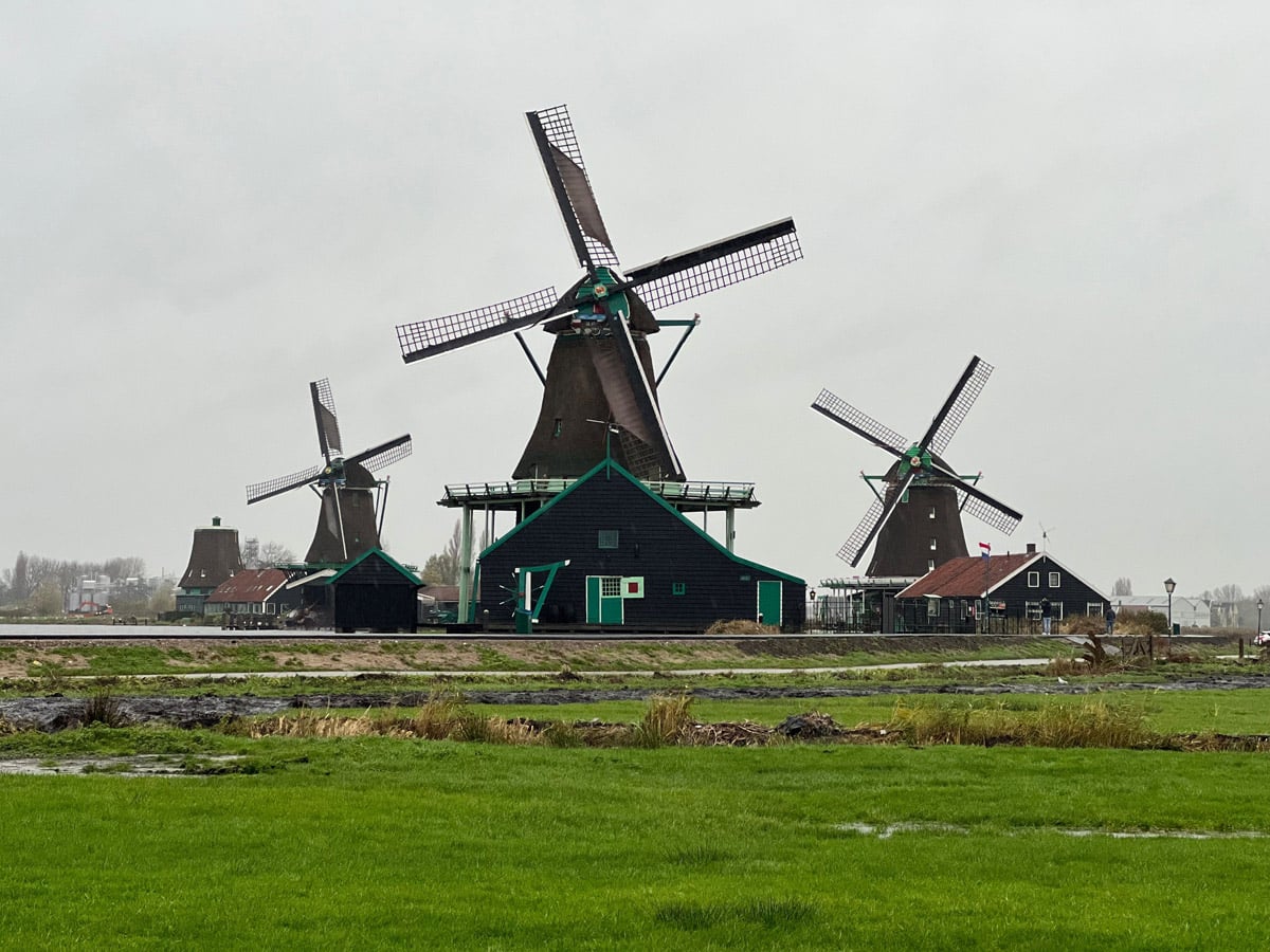 windmills in amsterdam
