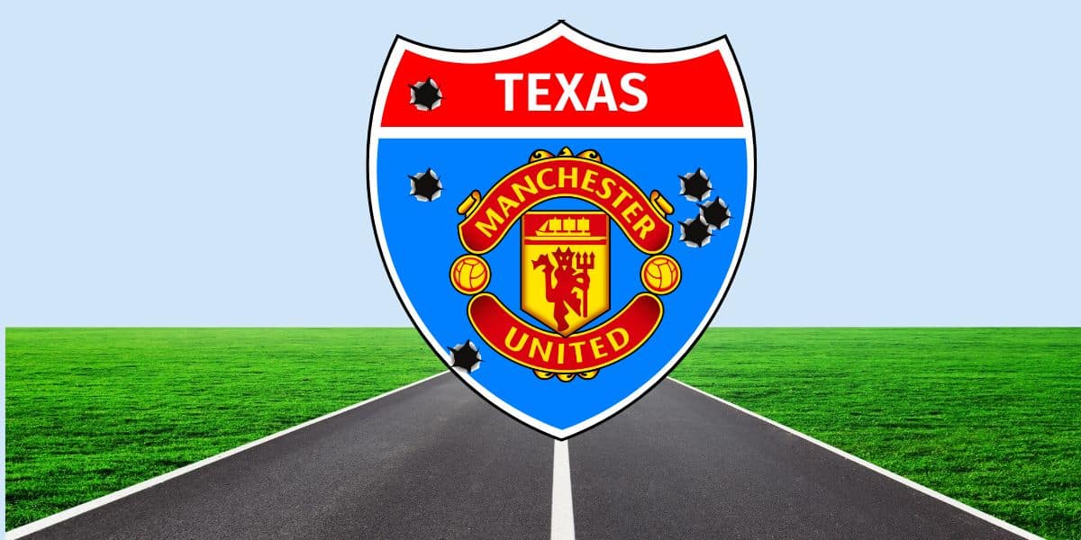 manchester united supporters in texas logo