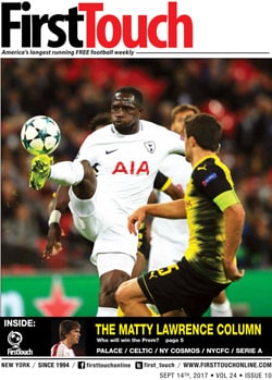 tottenham first touch cover